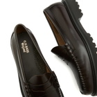 Bass Weejuns Men's Larson 90s Loafer in Chocolate Leather