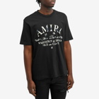 AMIRI Men's Distressed Arts District T-Shirt in Black