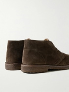 Drake's - Clifford Suede Desert Boots - Brown