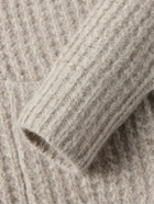 James Perse - Waffle-Knit Cashmere Cardigan - Neutrals