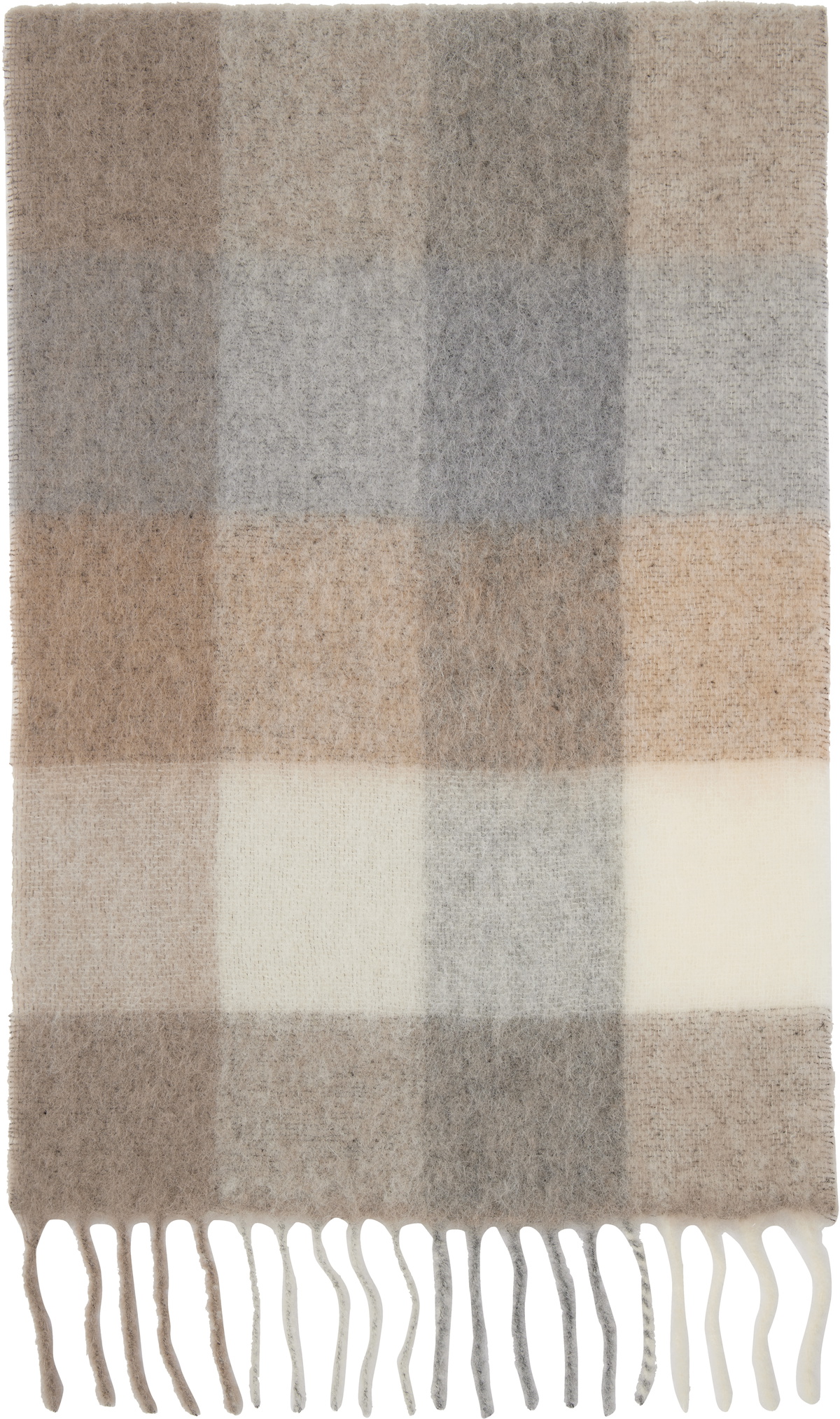 Holzweiler Brown & Gray Fresia Scarf