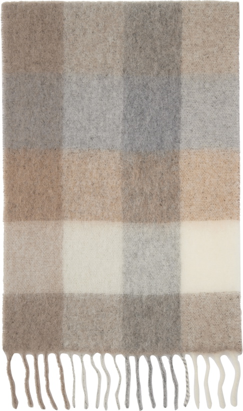 Photo: Holzweiler Brown & Gray Fresia Scarf