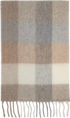 Holzweiler Brown & Gray Fresia Scarf