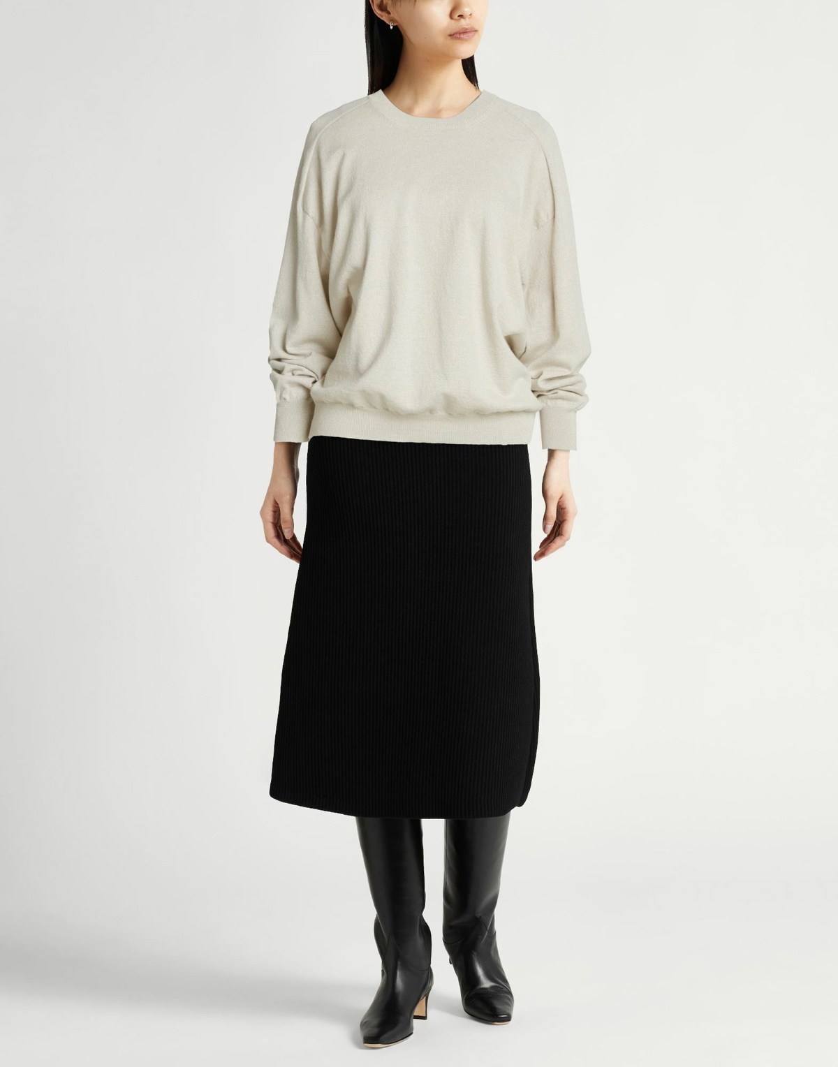 Peserico Womens Sweater Light in Grey