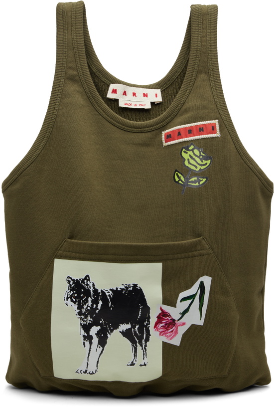 Photo: Marni Khaki Small Tank Tote