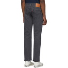 Levis Black 501 93 Straight Jeans