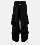 The Attico Cotton-blend cargo pants