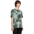 Nudie Jeans Green Tie-Dye NJCO Circle T-Shirt