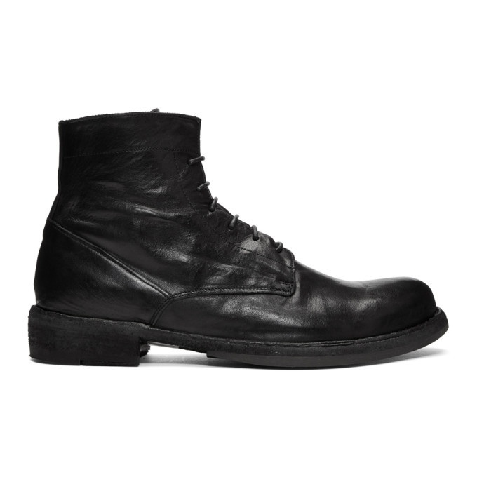 Photo: Officine Creative Black Ikon 18 Boots