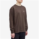 Nike Men's ACG Long Sleeve Logo T-Shirt in Baroque Brown