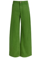 Christopher Esber Wide-leg Jeans Green