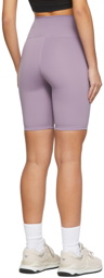 HÉROS Purple Recycled Italian Scuba Sport Shorts