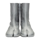 Maison Margiela Silver Metallic Tabi Boots