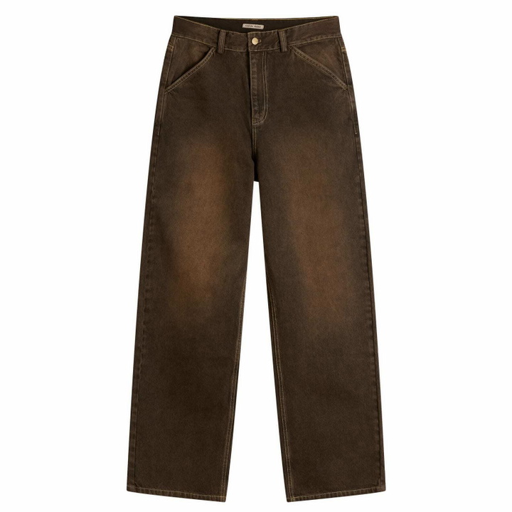 Photo: Carter Young Men's Big Ben Jean in Brown Overdye