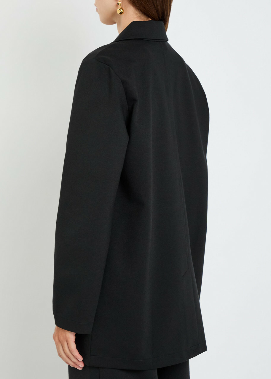 Eileen Fisher Jersey Blazer Black