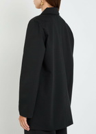 Eileen Fisher Jersey Blazer Black
