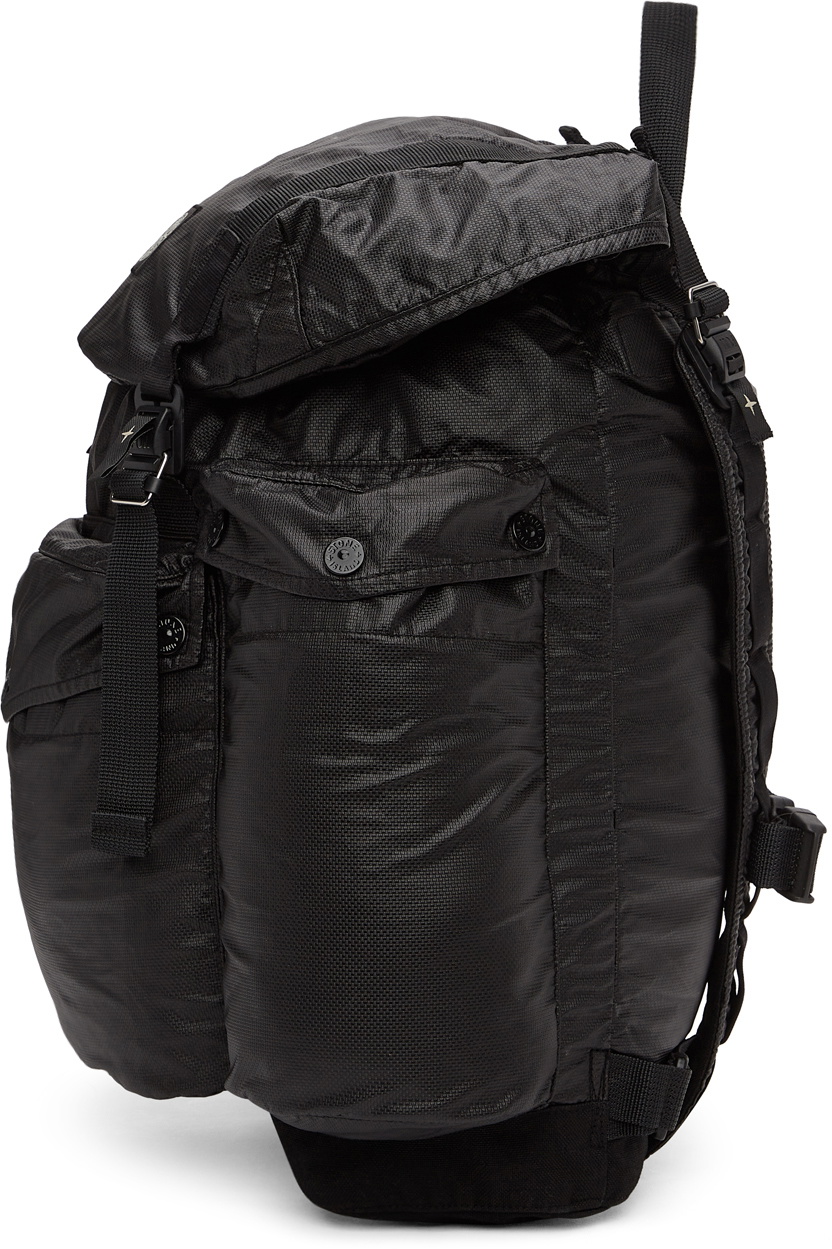 Stone island hotsell backpack black