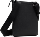 BOSS Black Bonded Leather Pouch