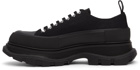 Alexander McQueen Black Tread Slick Sneakers