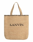 Lanvin Womens Handbag in Beige