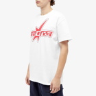 Members of the Rage Men's MOTR Star Print T-Shirt in White