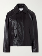 SAGE NATION - Glossed-Leather Jacket - Black