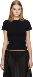 Matteau Black Rib Baby T-shirt