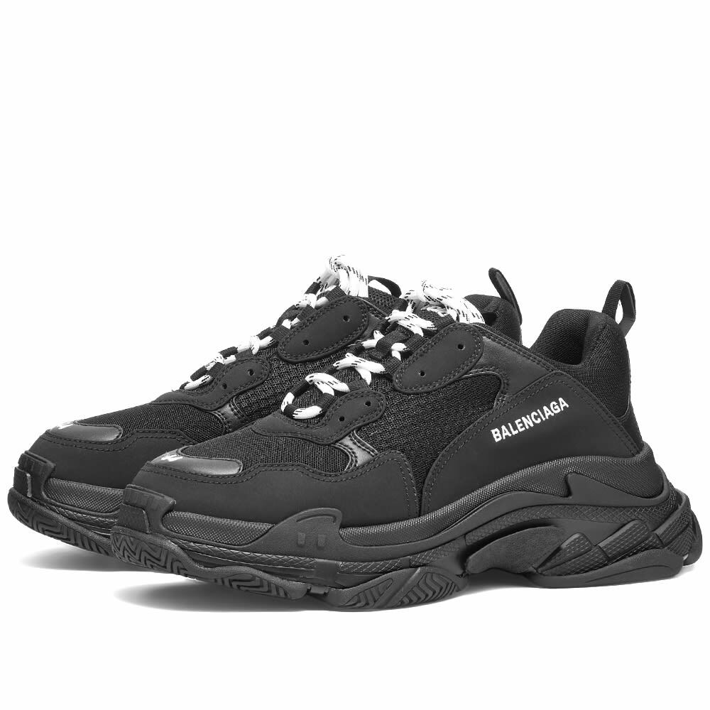 Balenciaga Men's Triple S Sneakers in Black Balenciaga