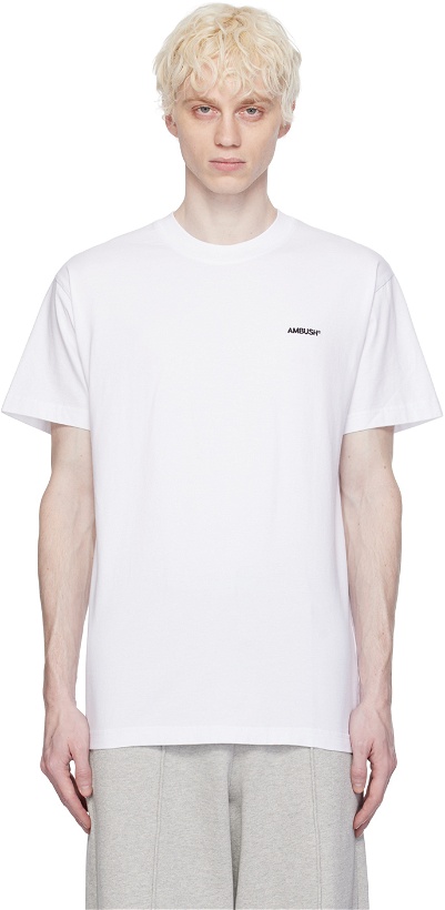 Photo: AMBUSH Three-Pack White T-Shirts