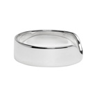 Maison Margiela Silver Curve Ring