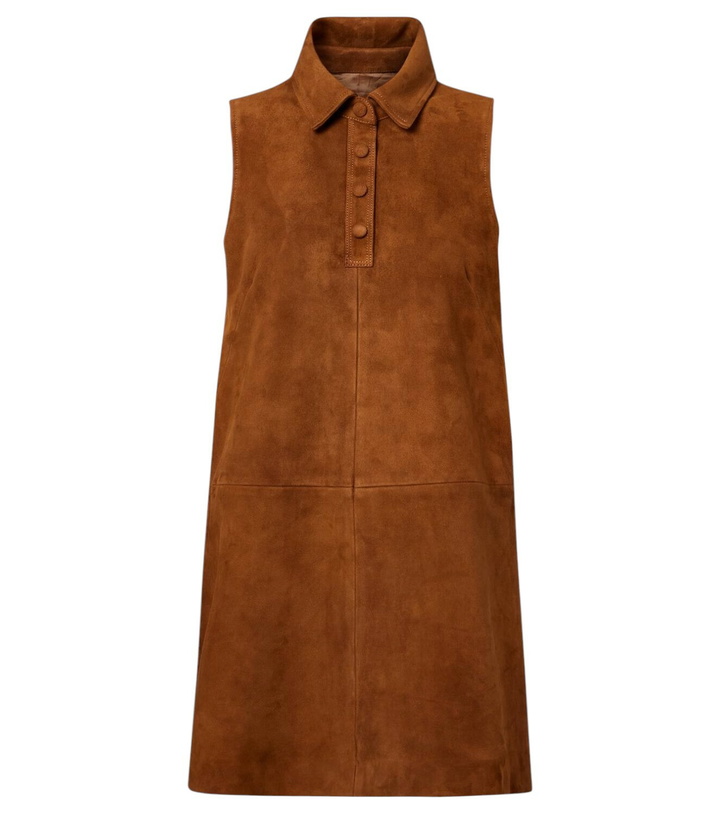 Photo: Frame The Suede City suede minidress
