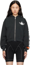Heron Preston Black Flex Hoodie