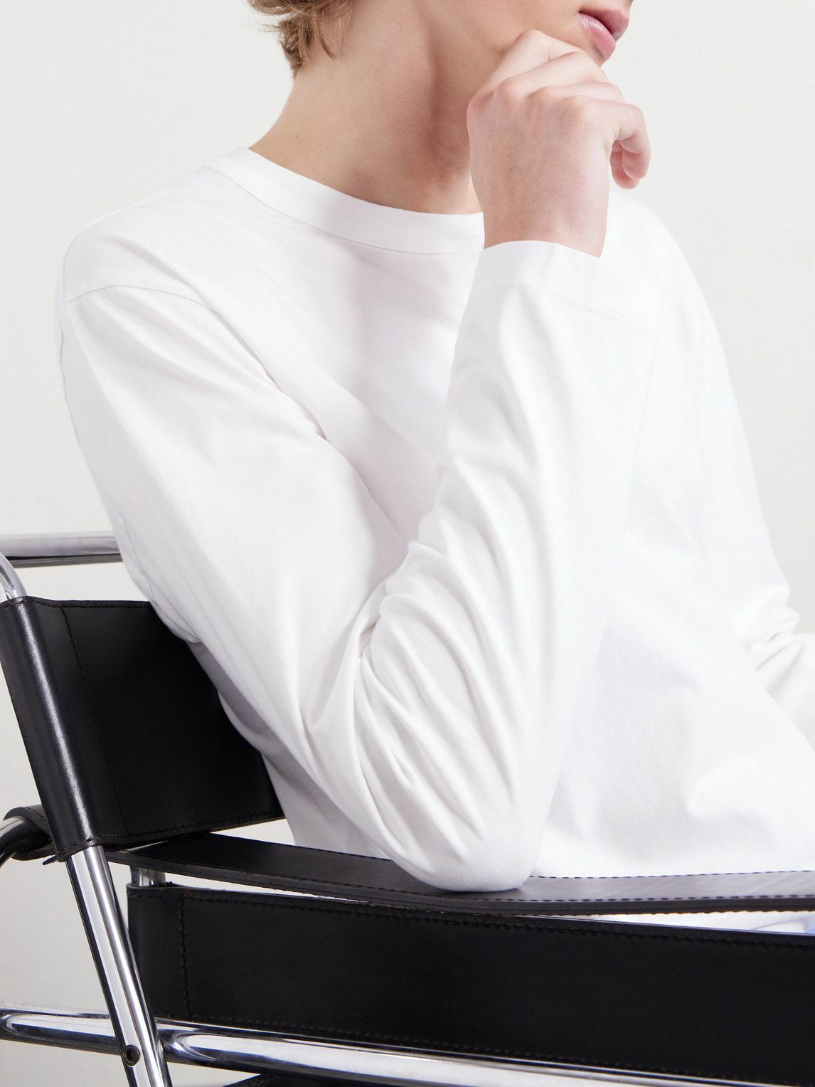 TEKLA - Organic Cotton-Jersey T-Shirt - White