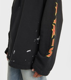 Balenciaga - Metal oversized cotton hoodie