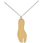 Maison Margiela Gold Tabi Necklace