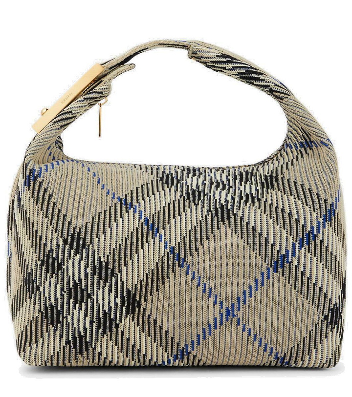 Photo: Burberry Medium jacquard duffel bag