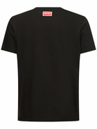 KENZO PARIS - Tiger Embroidery Cotton Jersey T-shirt