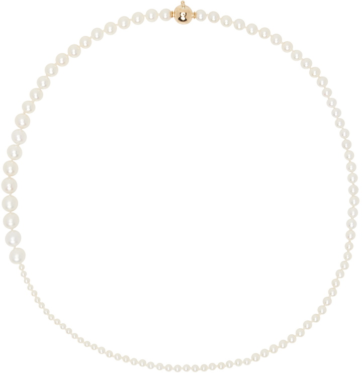 Photo: Sophie Bille Brahe White Petite Peggy Necklace