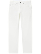 Peter Millar - Ultimate Stretch Cotton and Modal-Blend Sateen Trousers - Neutrals