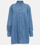 Ganni - Denim shirt dress