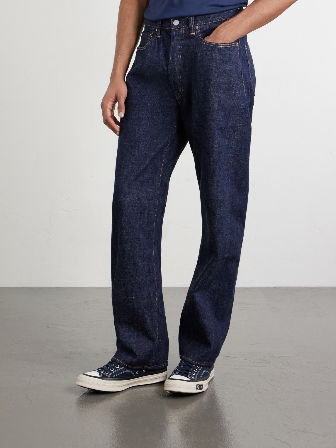FULLCOUNT - 0105W Straight-Leg Selvedge Jeans - Blue