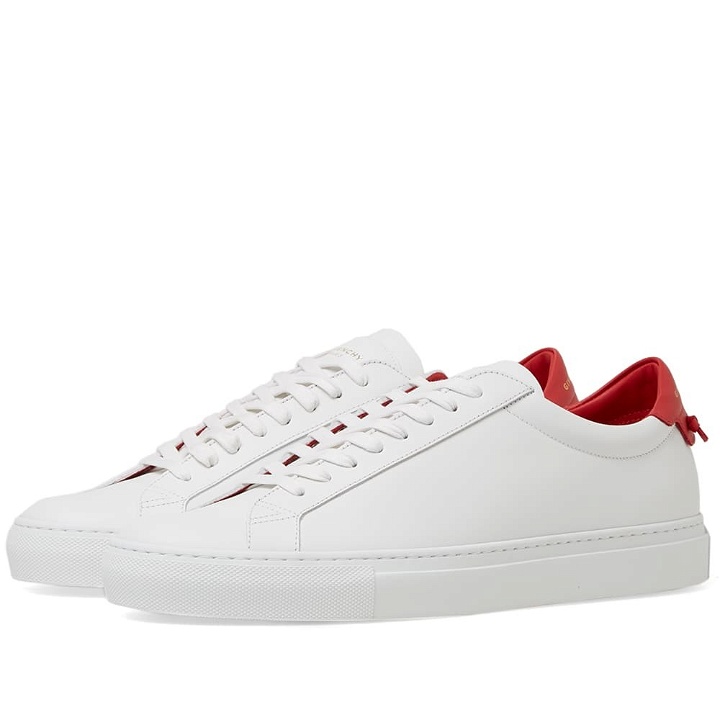 Photo: Givenchy Low Sneaker White & Red
