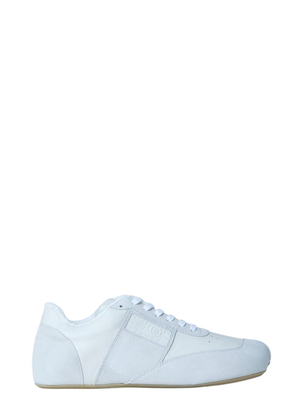 Photo: MM6 Maison Margiela Suede and Leather Low-Top Sneakers