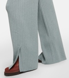 Loro Piana Ribbed-knit cashmere pants