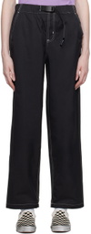Butter Goods Black Climber Trousers