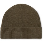 RRL - Ribbed Cotton Beanie - Green