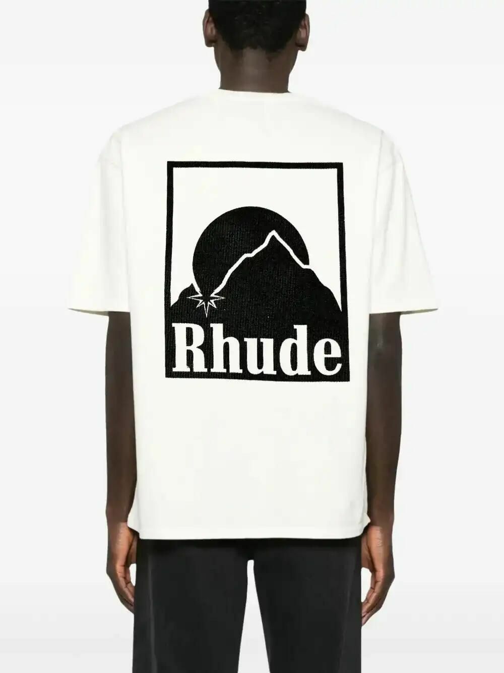 RHUDE Moonlight Badge T-Shirt Rhude RHUDE Moonlight Badge T-Shirt Rhude