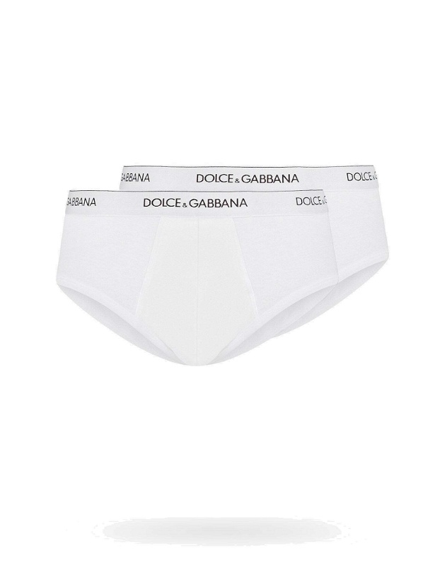 Photo: Dolce & Gabbana Slip White   Mens