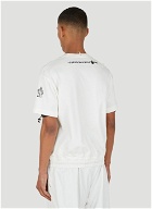 Drawstring Cuff T-Shirt in White