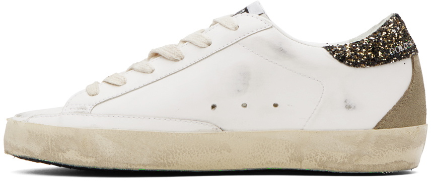 Golden Goose White Super Star Sneakers Golden Goose Deluxe Brand
